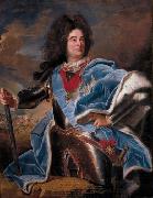 Hyacinthe Rigaud Portrait of Claude de Villars painting